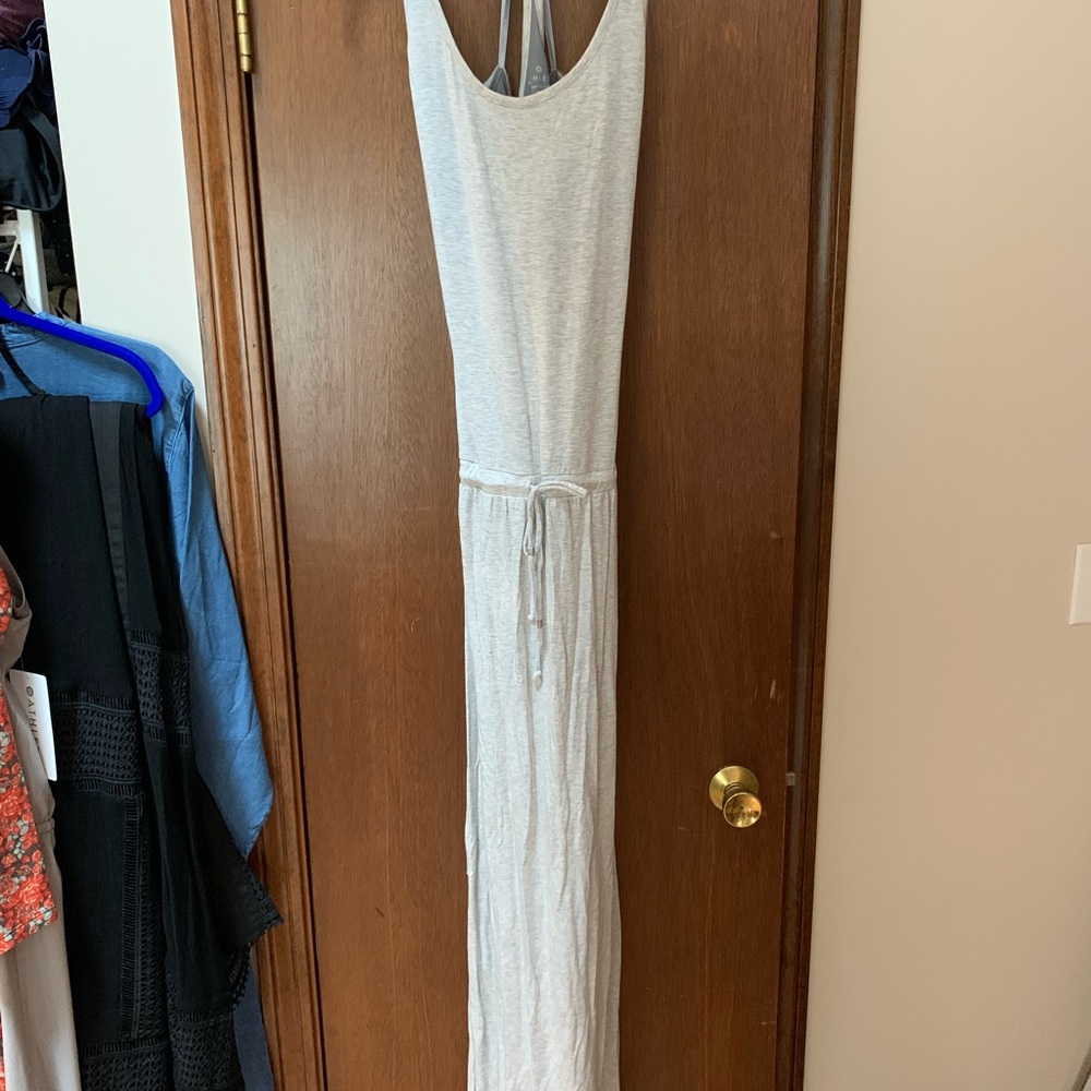 Athleta racer back maxi dress.